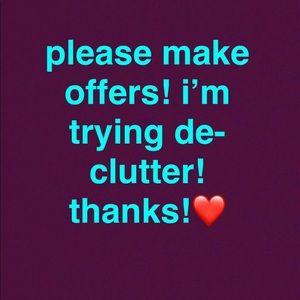 i’m willing to negotiate! :)